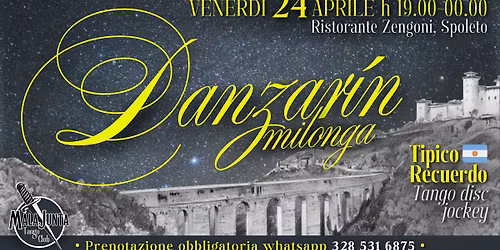Danzar\u00edn Milonga \u2022 Spoleto