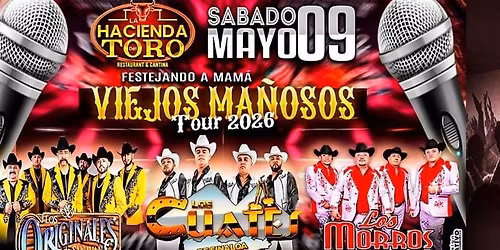 LOS ORIGINALES DE SAN JUAN, LOS CUATES DE SINALOA & MAS