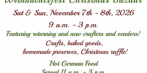 Weihnachtsfest Christmas Bazaar