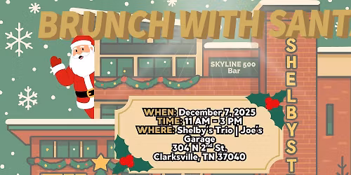 Brunch With Santa at Shelby's Trio