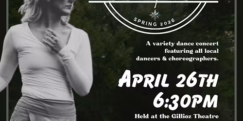 Spring Dance Concert: Bloom Revue: April 26th