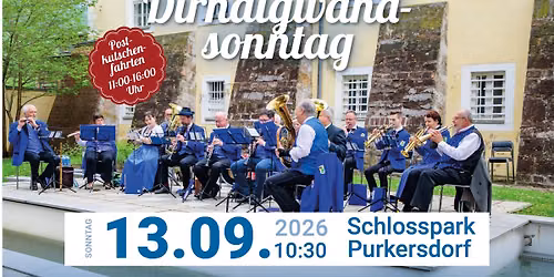 Purkersdorfer Dirndgwandsonntag mit Ausfahrt der Postkutsche