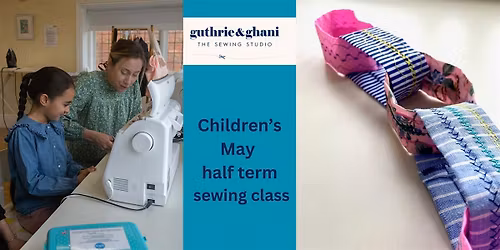 Children's May half term holiday sewing class - fabric chain garlands