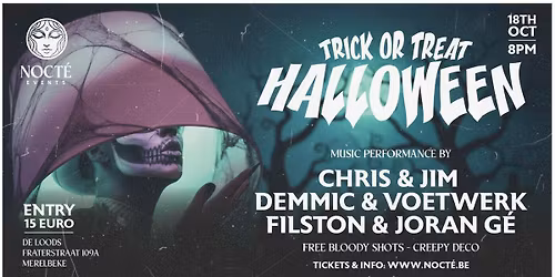 Haunted house HALLOWEEN 👻 ‘Trick or Treat’
