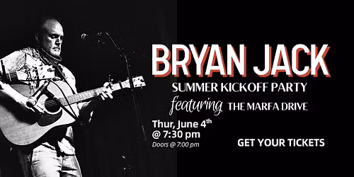 Bryan Jack live at The Cactus Cafe!