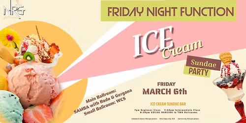 Ice Cream Sundae Party at NRG