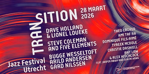 Transition Festival 2026 | TivoliVredenburg 