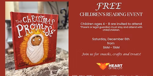 FREE Children's Reading Event (for Children Ages 4-8)