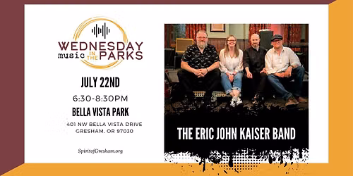 Wednesday Music in the Parks