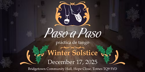 Paso a Paso - Pr\u00e1ctica de Tango | Winter Solstice