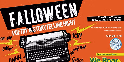 Falloween: Poetry & Storytelling Night\ud83c\udfad
