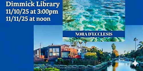 Book signing with Nora D'Eclessis!