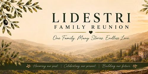 Lidestri Family Reunion 