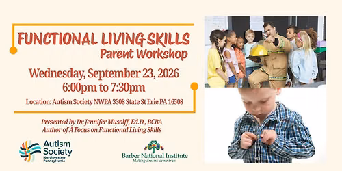 Functional Living Skills Parent Workshop