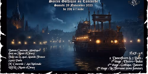 Soir\u00e9e Gothique au Concorde : 2 Dance Floors !