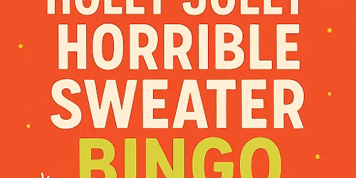 \ud83c\udf84\ud83d\udc55 Holly Jolly Horrible Sweater Bingo at Village Inn Riverview! \ud83c\udf81\ud83c\udf85