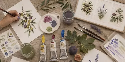 \ud83c\udf3f NEW FULL-DAY BOTANICAL WATERCOLOUR WORKSHOP! \ud83c\udf3f