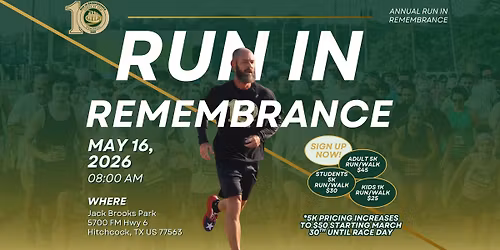 Santa Fe Ten Memorial Run in Remembrance 2026