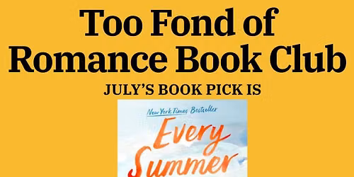 Too Fond of Romance Book Club
