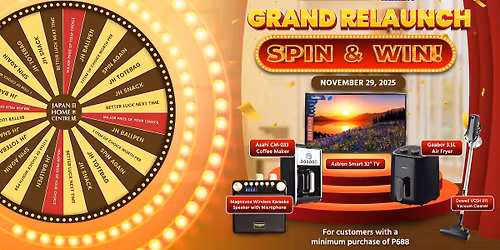 Grand Relaunch - Japan Home Centre | Gaisano City Mall CDO