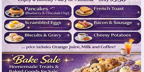 Elks Monthly Breakfast and Bake Sale!