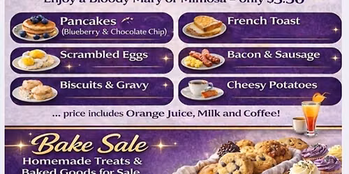 Elks Monthly Breakfast and Bake Sale!
