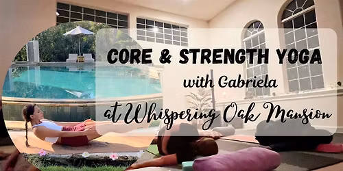 8am Strength & Balance Yoga at the Mansion (1hr) Nov. 30