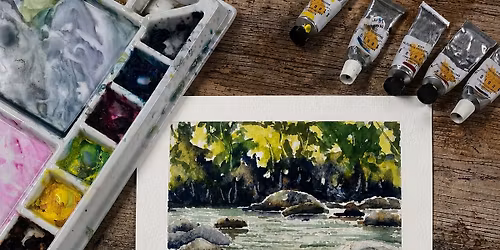 Along the River Rosara Watercolour Workshop