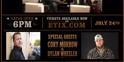 Randy Rogers Band W\/ Cory Morrow & Dylan Wheeler