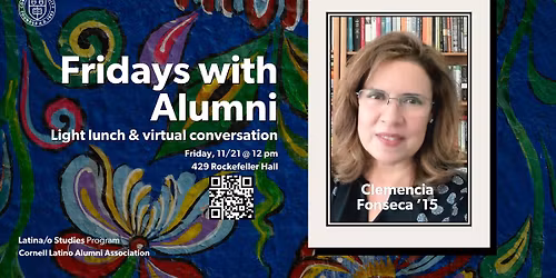 Fall 2025 Fridays with Alumni Luncheon Seminar with Clemencia Fonseca '13 MBA