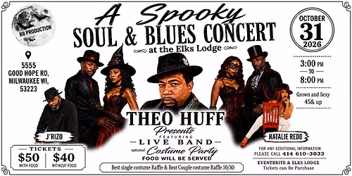 A Spooky Soul & Blues Concert @the Elks Lodge