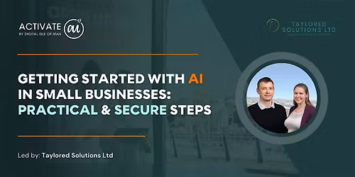 LEARNAI: "Getting Started with AI in Small Businesses" - Tues 5 May