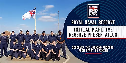 Royal Naval Reserve - HMS CERES Leeds Recruitment Open Evening (May 2026)