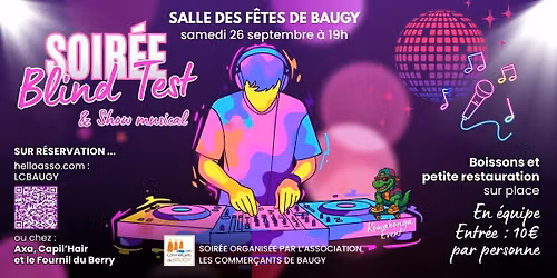 Soir\u00e9e Blind Test