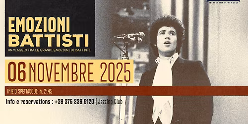 Emozioni Battisti live @Jazzino