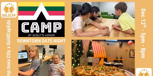 \u2728 GoldCap x Camp Iowa City: Downtown Holiday Date Night! \u2728
