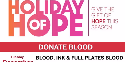 Blood, Ink, and Full Plates Blood and Food Drive