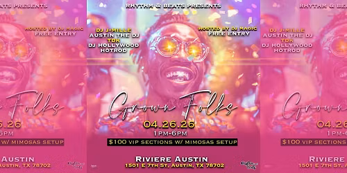 Rhythm and Beats Presents: Grown Folks