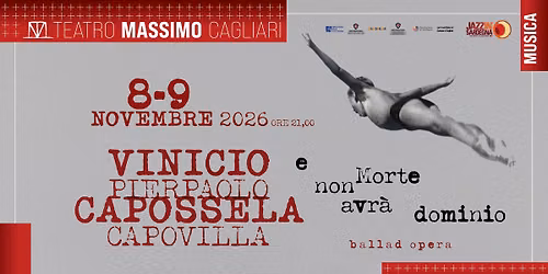 Vinicio Capossela e Pierpaolo Capovilla@ Teatro Massimo Cagliari