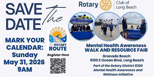 The Rotary Route - Mental Wellness Walk & Resource Fair