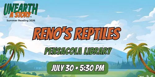 Reno\u2019s Reptiles at Pensacola Library