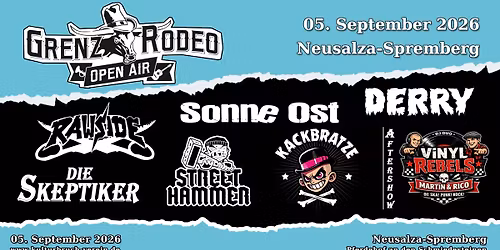 Grenz Rodeo Open Air 2026 | Neusalza-Spremberg