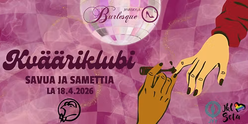 Kv\u00e4\u00e4riklubi - Savua ja samettia