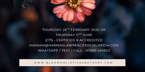 Hand Reflexology Course at Foundry Barn in Earls Colne, Essex