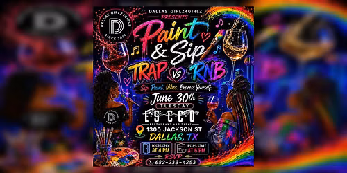 LADIES LOVE TACOS: Trap N R&B Paint & Sip Edition