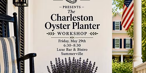 Charleston Oyster Shell Planter Workshop
