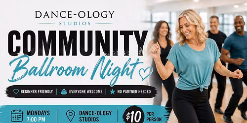 Social Dance Basics: Open Community Dance Class for Adults