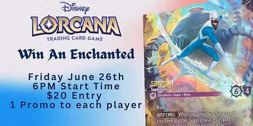 Lorcana Win An Enchanted Tournament