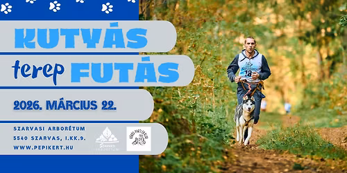 Kutyás terepfutás a Szarvasi Arborétumban