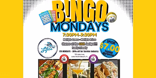 Jackpot Bingo Mondays at Lilo's!